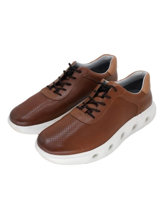Reactivate U-Throat Full Grain Leather Lace-Up Sneakers Brown Size 12M main image 6